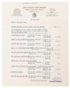 HEMINGWAY, ERNEST. Group of 12 pieces of Hemingway ephemera